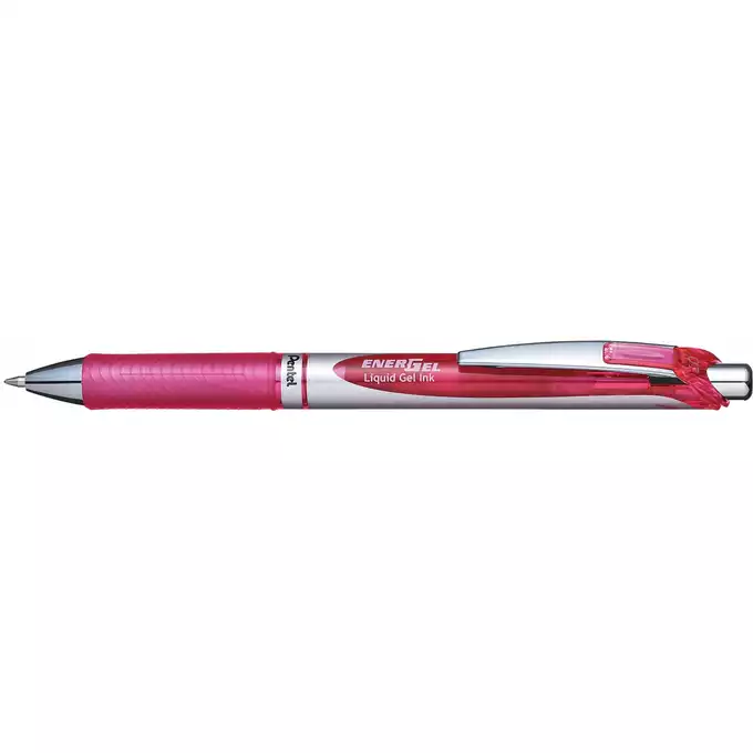 Pióro kulkowe Pentel EnerGel 0,7 mm, różowe
