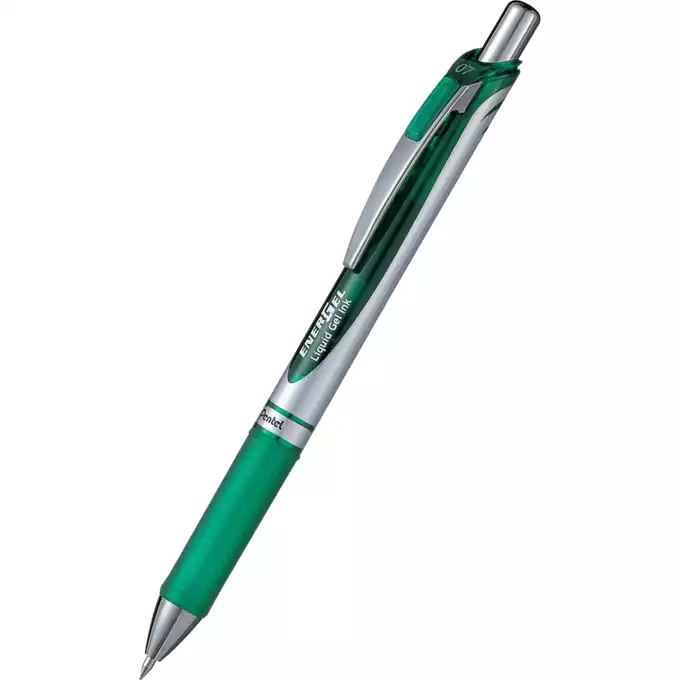 Pióro kulkowe Pentel EnerGel 0,7 mm, zielone