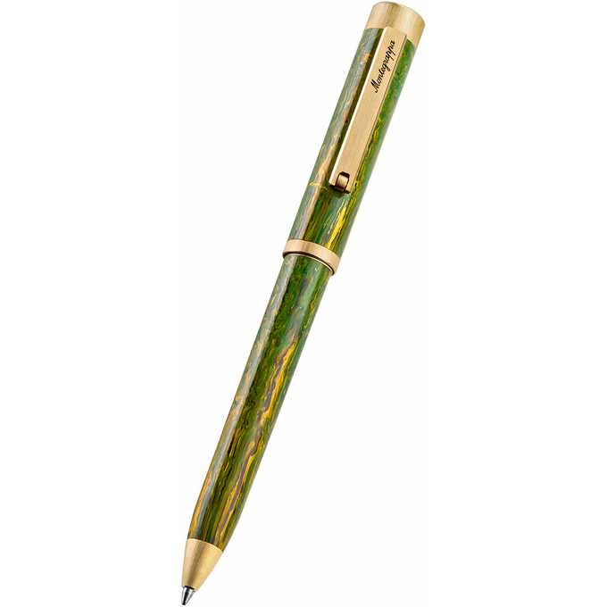 Długopis Montegrappa, Zero, Zodiak Bliźnięta, żółte złoto