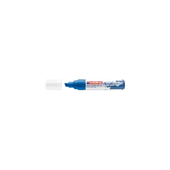MARKER AKRYLOWY E-5000 EDDING, 5-10 MM, MATOWY BŁĘKIT GENCJANOWY