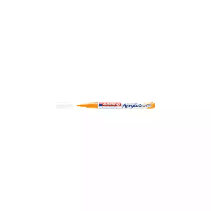MARKER AKRYLOWY EDDING 1-2 MM, MATOWA SŁONECZNA ŻÓŁĆ