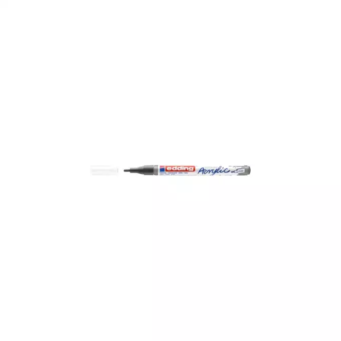 MARKER AKRYLOWY EDDING 1-2 MM, MATOWY ANTRACYT