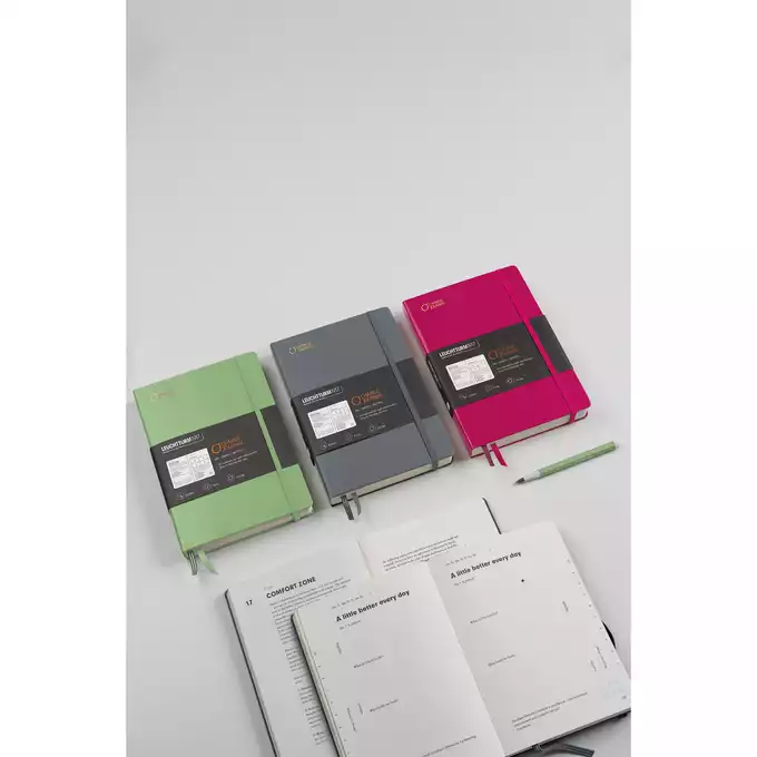 NOTATNIK LEUCHTTURM1917 CHANGE JOURNAL MEDIUM (A5) ANTRACYTOWY