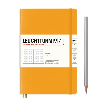 NOTATNIK LEUCHTTURM1917 PAPERBACK B6+, MIĘKKA OPRAWA, RISING SUN