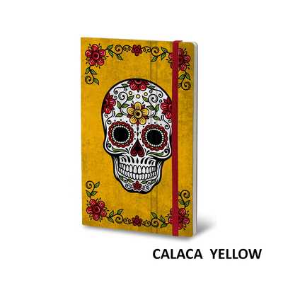 Notatnik Stifflex CALACA Yellow, rozmiar M: 13x21 cm, 192 strony