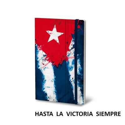 Notatnik Stifflex HISTORICAL NOTES Hasta la Victoria Siempre, rozmiar M: 13x21 cm, 192 strony