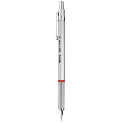 OŁÓWEK AUTOMATYCZNY ROTRING, RAPID PRO, SREBRNY 0,5 MM