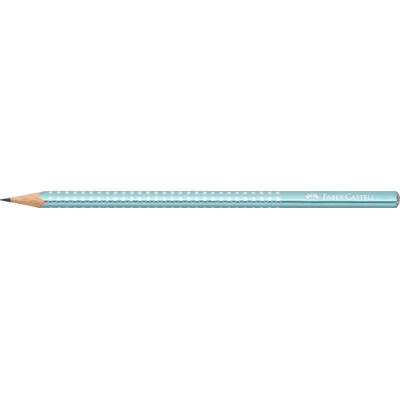 OŁÓWEK SPARKLE B, FABER-CASTELL, BŁĘKITNY