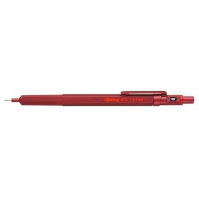 Ołówek automatyczny Rotring 600 - 0,5 mm, metalowy, czerwony