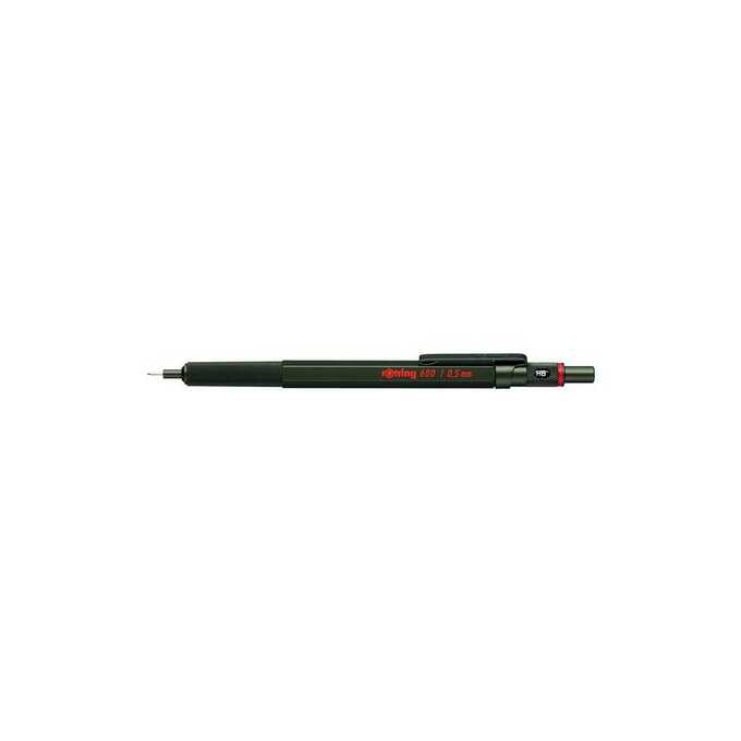 Ołówek automatyczny Rotring 600 - 0,5 mm, metalowy, zielony