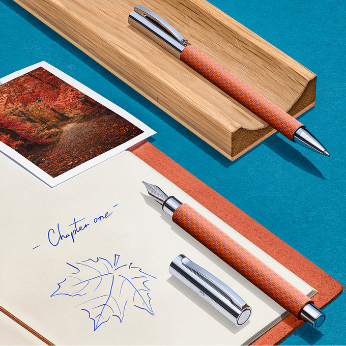 PIÓRO WIECZNE AMBITION OPART AUTUMN LEAVES FABER-CASTELL