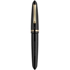 Pióro wieczne Montegrappa, Venetia, czarne, żółte złoto, stalówka stalowa