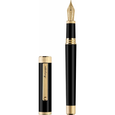 Pióro wieczne Montegrappa, Zero,  żółte złoto, stalówka 14K