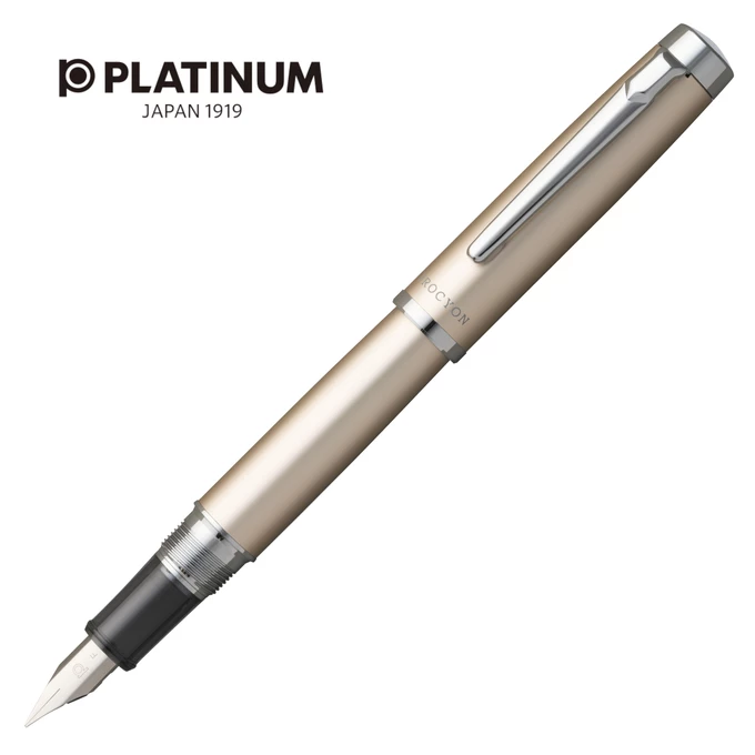 Pióro wieczne Platinum, Procyon Luster, Champagne Gold