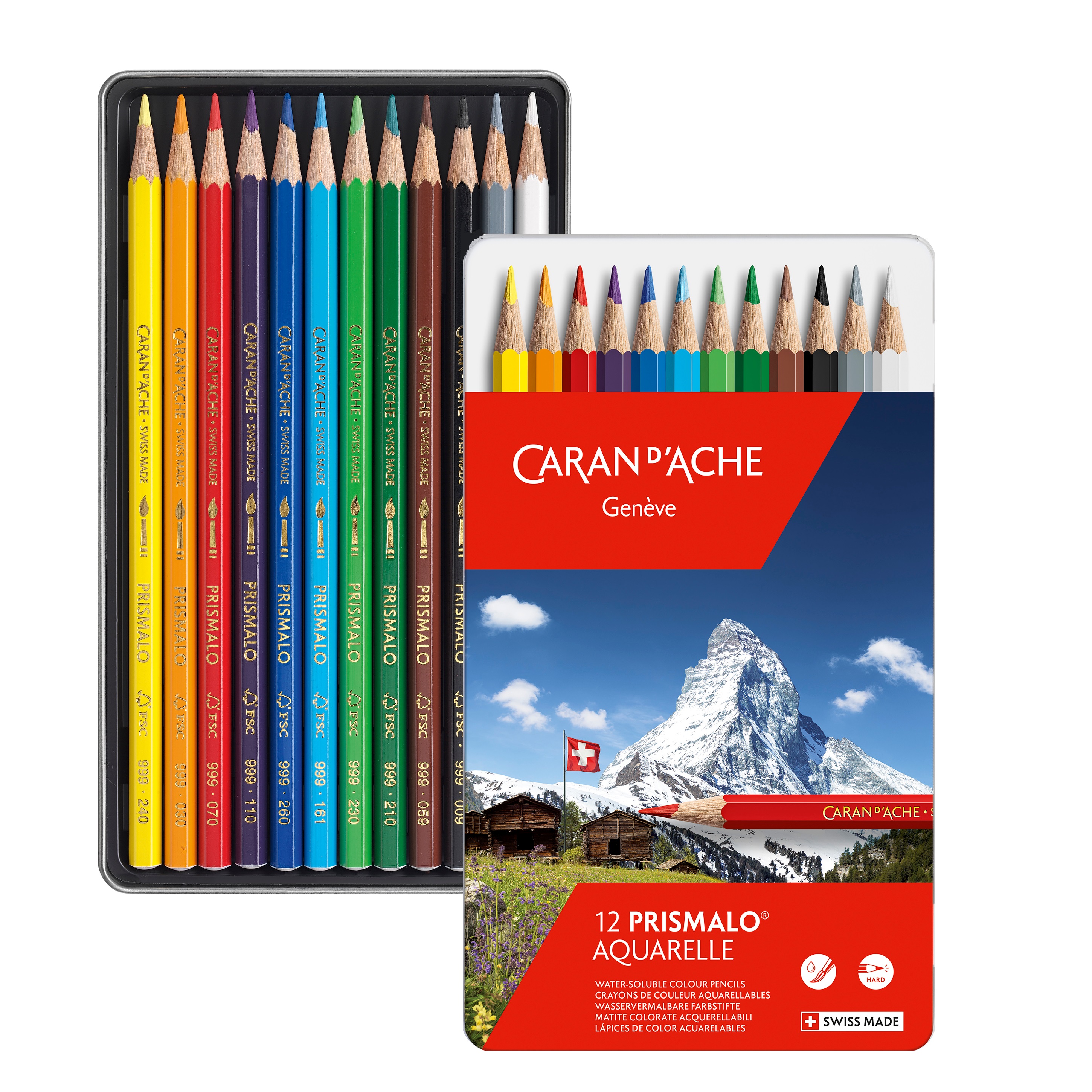 caran d ache prismalo aquarelle watercolour pencils