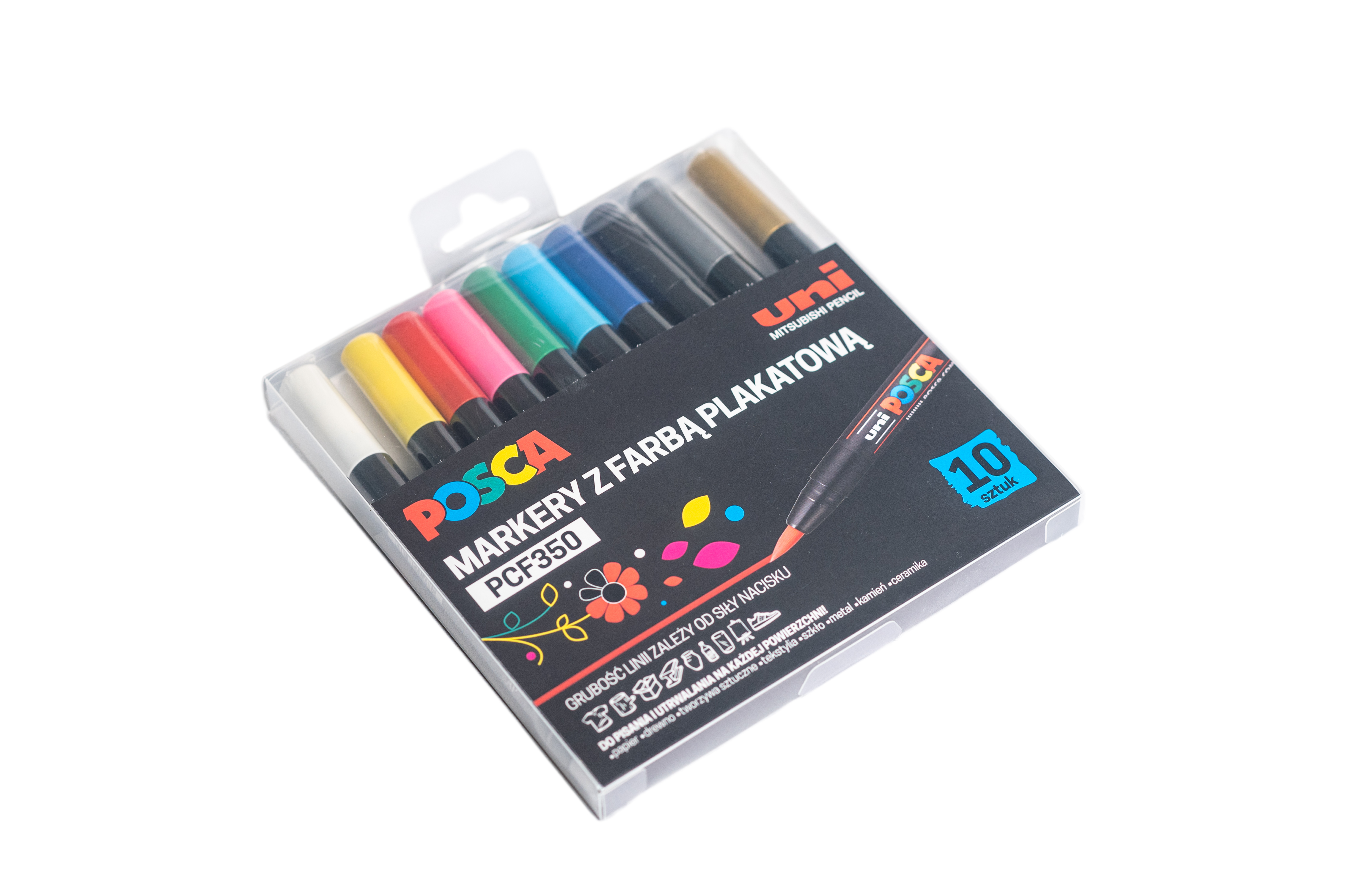 Posca PCF-350 Brush Markers - Artist & Craftsman Supply